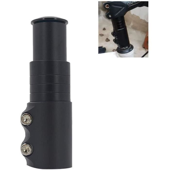 Rallonge Potence Vélo - Alliage Aluminium - +3cm Hauteur Guidon - VTT Et Route