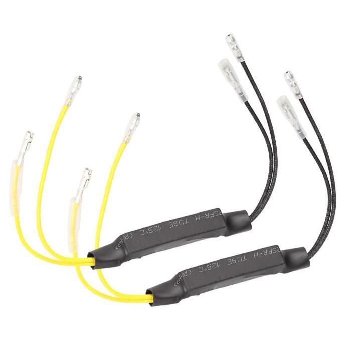 4 Résistances 10W 12V Pour Clignotants Moto LED - Solution Erreur Clignotement Rapide