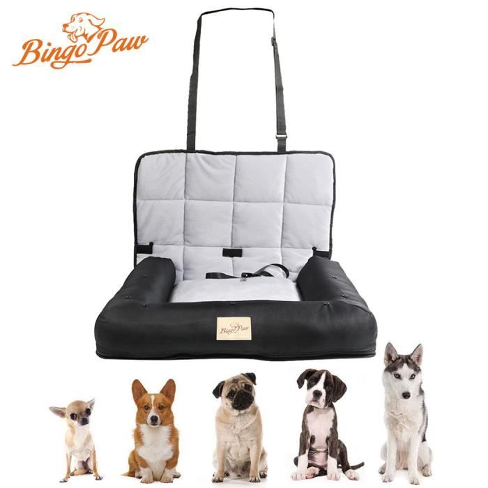 Meilleurs prix pour BingoPaw Siege Auto pour Chien Panier Chien Voiture Coussin Chien Déhoussable 85x60x10cm