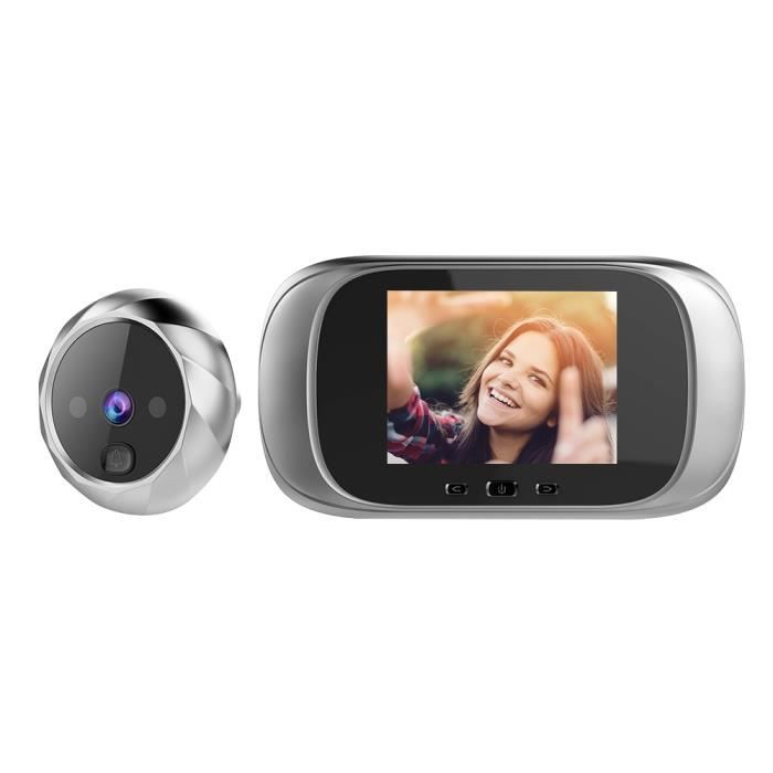 visionneuse de judas à écran LCD HD de 3,5 Système de sécurité domestique grand angle 120 degrés Caméra de visionneuse de porte visionneuse de porte numérique sécurité pour la maison 