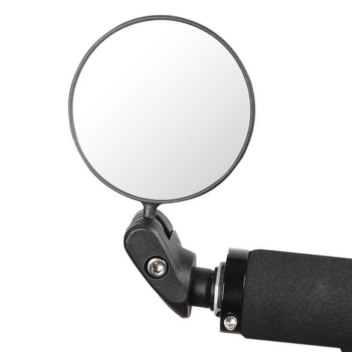 Rétroviseurs Vélo Rotatifs Pliables Pack De 2 Rétroviseurs Vélo HD Rotatifs à 360° Et Pliables - Universels Pour Guidons De Retroviseur Moto