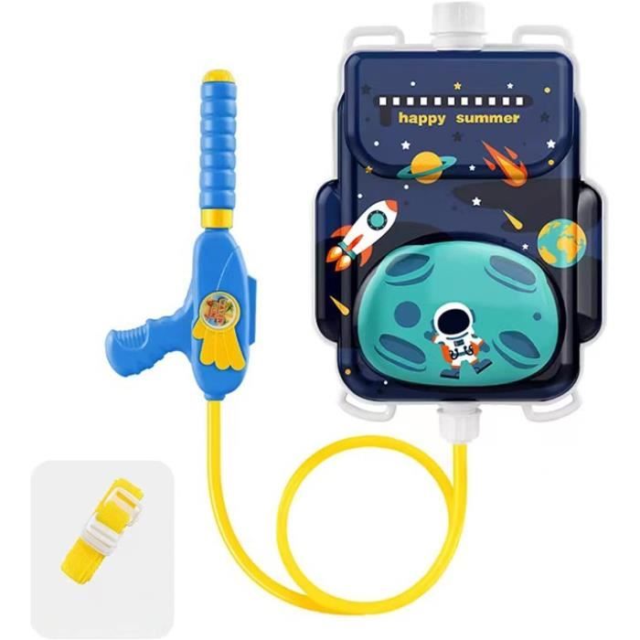 Pistolet à Eau Sac à Dos Queta - Réservoir 2,5L - Forme Cœur Avec Ailes - Rose - Pour Enfants