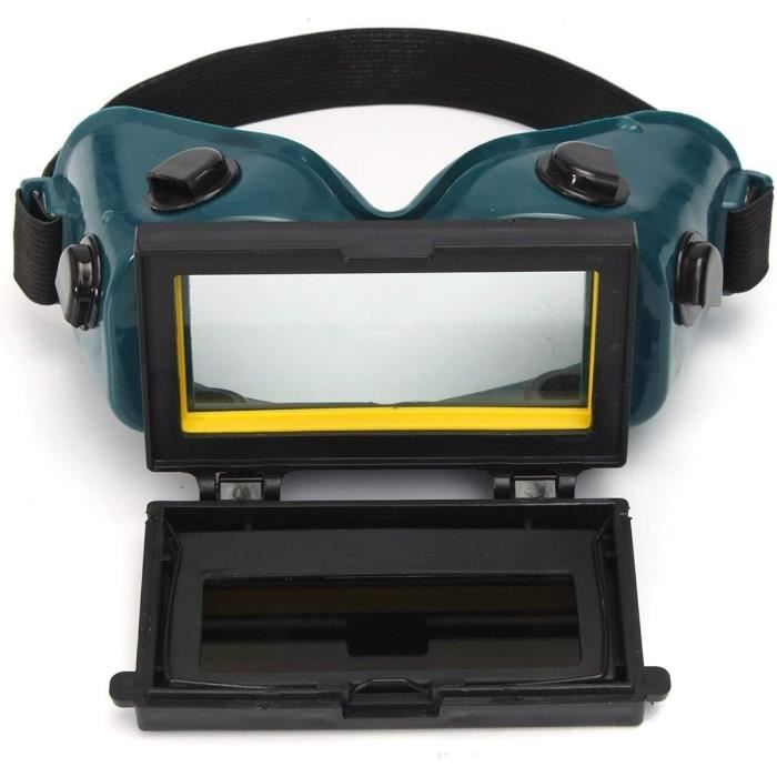 Casque De Soudage Professionnel Avec Lunettes De Meulage - Protection UV, Réglable, Léger (145g) - Pour Soudeurs Et Bricoleurs
