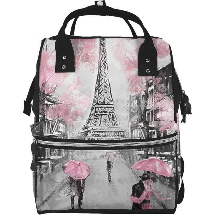 Sac à Langer Homfu Multifonction - Sac à Dos Parent Isotherme 19 Poches