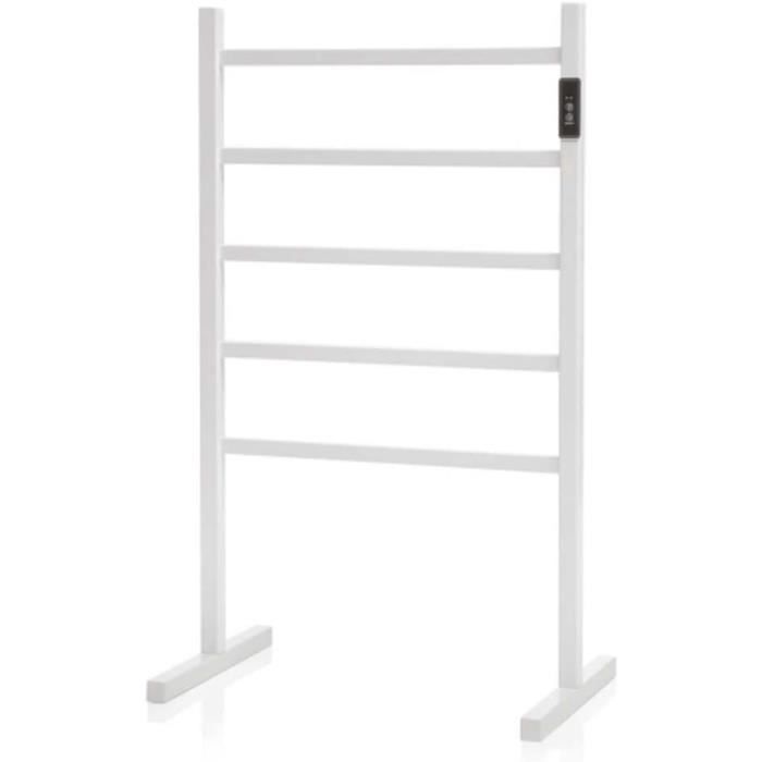Sèche-Serviettes Chauffant Sur Pied, Porte-Serviettes électrique, 6