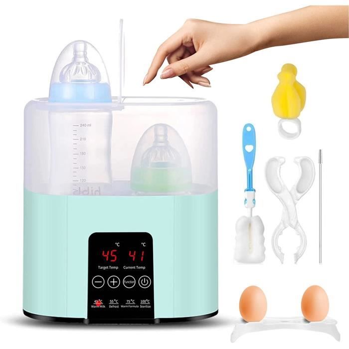 Chauffe-biberon Pour Bébé 4-en-1 - Séchage Rapide, Stérilisation