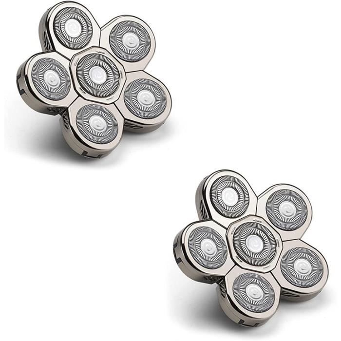 3 Pièces Têtes De Rasoir Remplacement Sh30/50/52 Compatible Avec Série De Rasoirs Électriques 1000,2000,3000,5000 (S5Xxx)Et Modèle - Electroménager