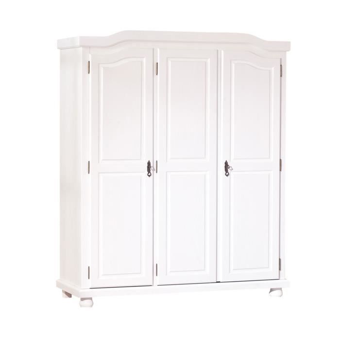 Armoire En Pin Massif 3 Portes almoire