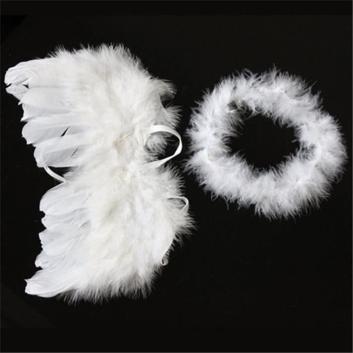 Blanc Mode Nouveau Ne Bebe Pleine Lune Ange Plumes Ailes Accessoires Photo Cupidon Ensemble Fournitures De Jbzxga Achat Vente Fond De Studio Cdiscount