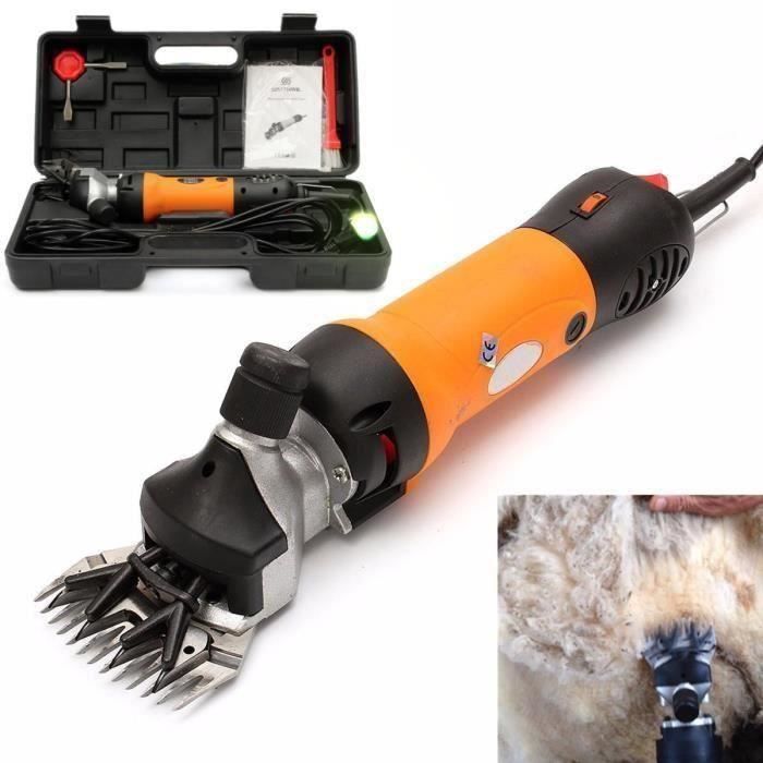 Comparer les prix de TEMPSA 690W 220V Tondeuse Mouton Chèvres Électrique Cisaillement Vitesse réglable PRISE AU K451