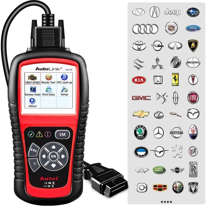 Scanner Diagnostic Moto MRCARTOOL OBD2 - Compatible Yamaha, Kawasaki