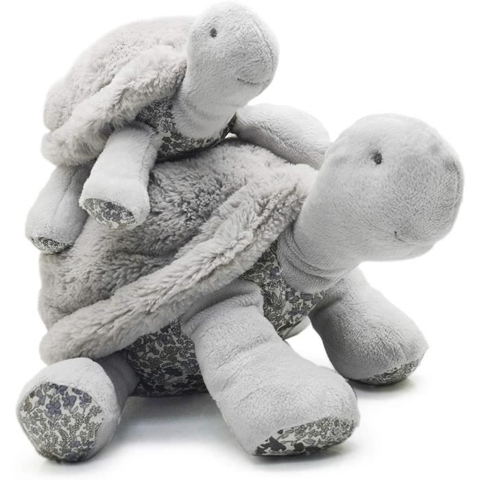 Doudou Voiture Tortue à Roues En Bois Nature & Découverte - Modèle 11015 - Jouet D'éveil
