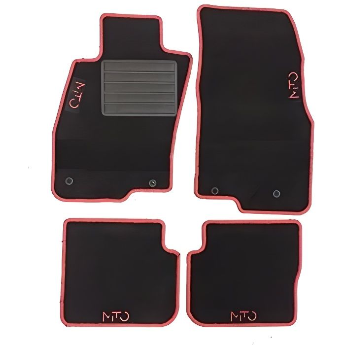 Tapis De Coffre 3D TPE Pour Alfa Romeo Mito 2008-2018 – Protection Antidérapante, Noir, Sur Mesure