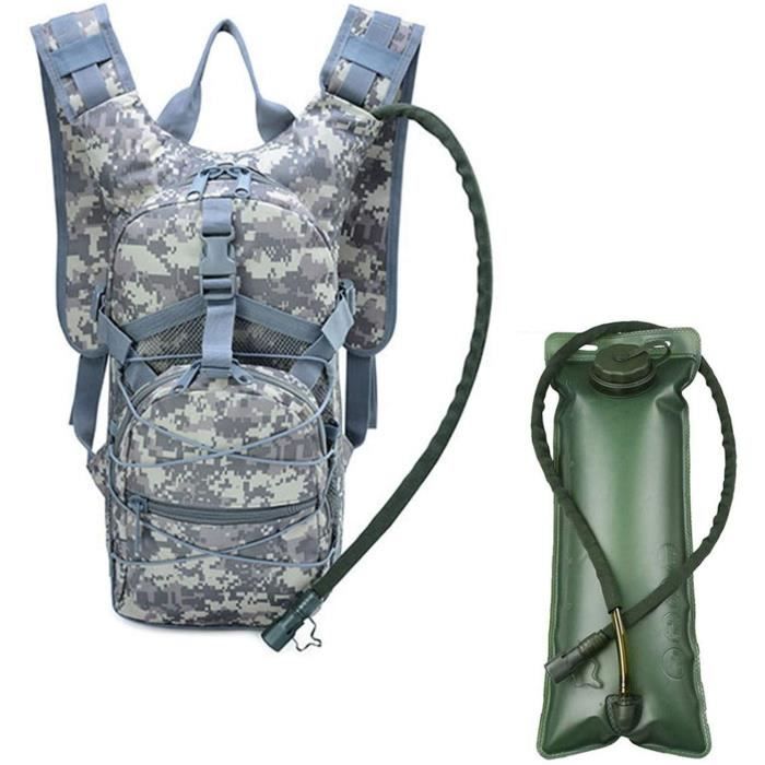 Povxlum Sac Isotherme pour Poche à de 3 l pour la randonnée, Le Cyclisme, l' alpinisme, Noir