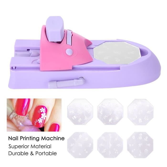 Nail Art Machine d'impression d'ongles Dessin d'impression Motif