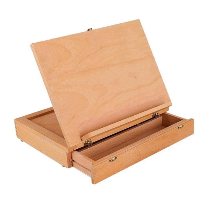 Cloisons détachables 3 tiroirs Boîte de rangement pour fournitures d'artiste en