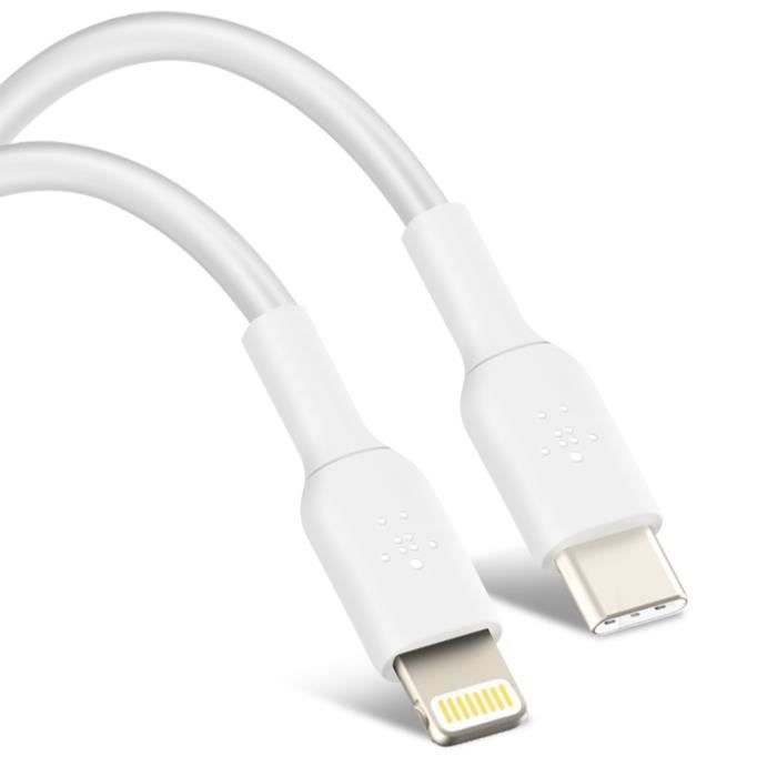 Belkin USB C Lightning 1m - vue 4