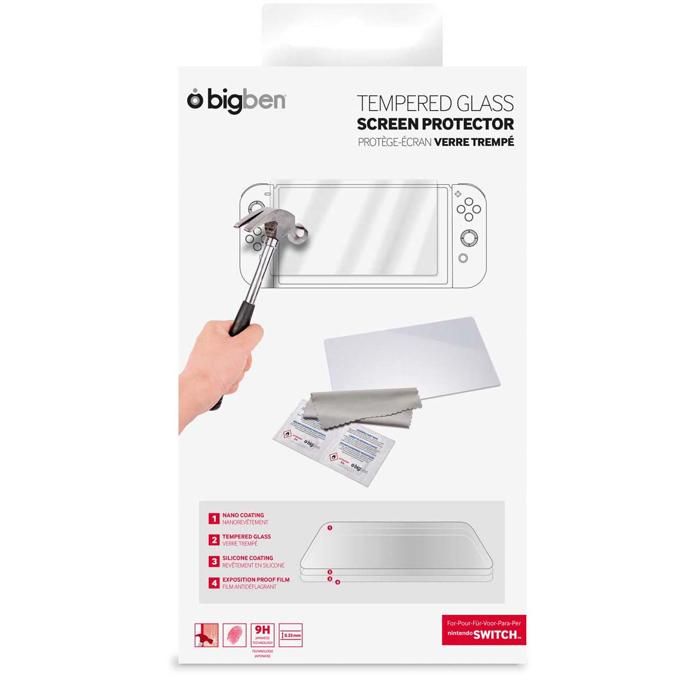 Protection Écran En Verre Trempé Pour Switch Bigben Le Protégé écran - vue 6