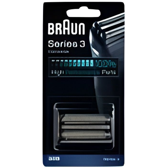 Cassette de rechange pour rasoir BRAUN Series 3 300/320/340 - Combi-Pack 32B