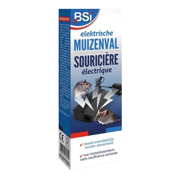 Pièges à souris électrique - Sans cruauté pour lanimal - Très efficace - BSI