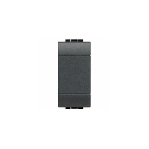 Bticino LivingLignt USB Charger Type A 5Vdc 1 Module Anthracite L4191A