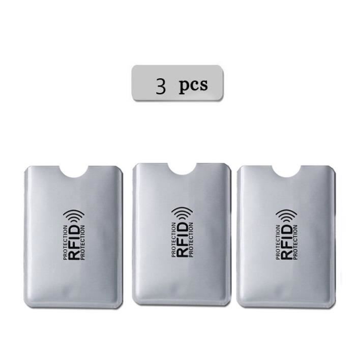 Porte-Cartes D8UIF Man and Women Anti Rfid Wallet Blocking Reader Lock ...