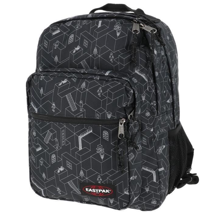 Sac collège Morius blocks black - Eastpak Noir - Cdiscount Bagagerie - Maroquinerie