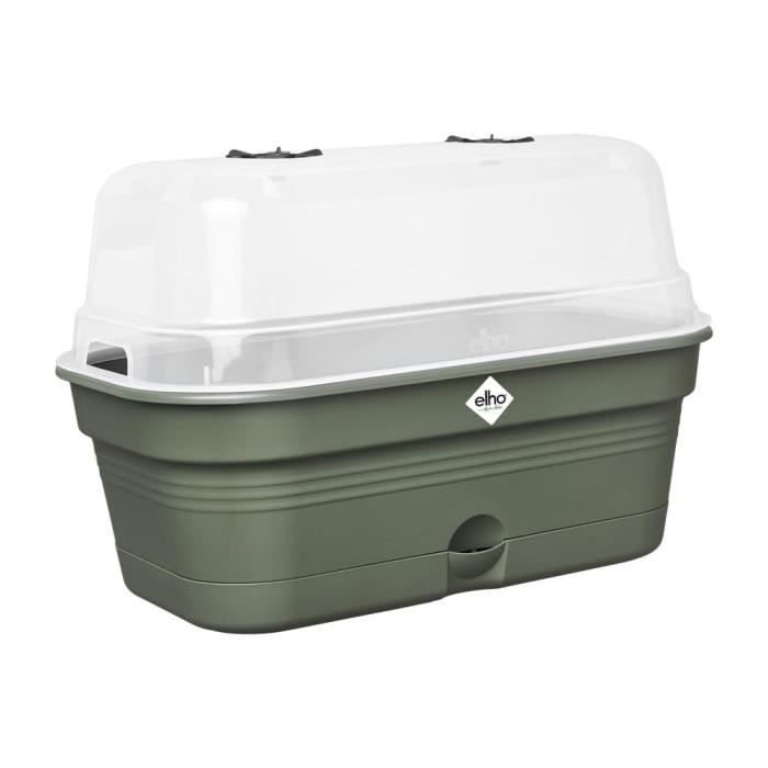ELHO Green Basics Plateau De Culture Allin1 L - Vert - L 39 x B 23 x H 15 cm - culture et récolte - 