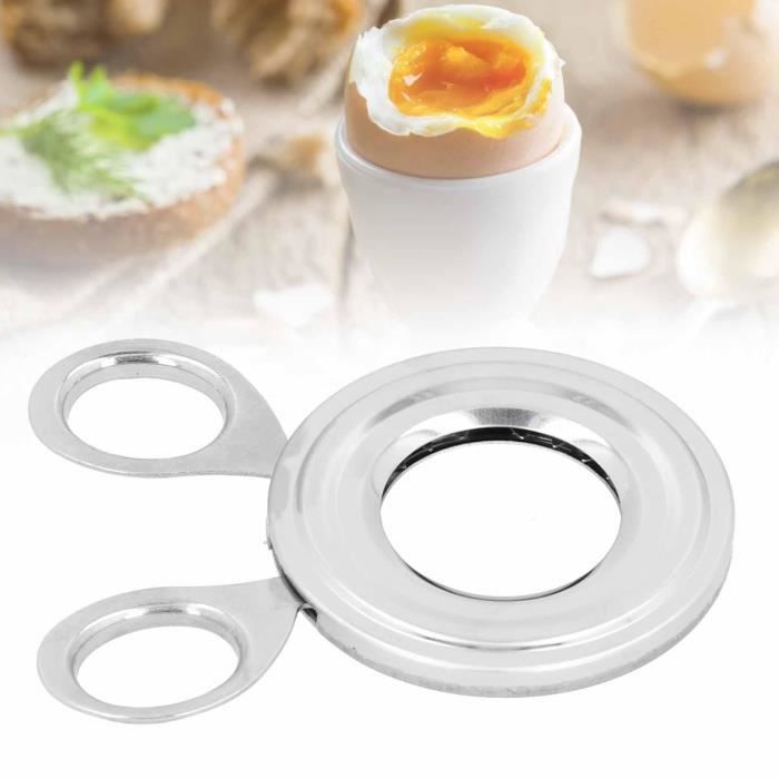 UNE® Drfeify Tondeuse à oeufs Oeuf bouilli Topper coupeoeuf en acier inoxydable ciseaux UNE® Drfeify Tondeuse à oeufs Oeuf bouilli Topper coupeoeuf en acier inoxydable ciseaux