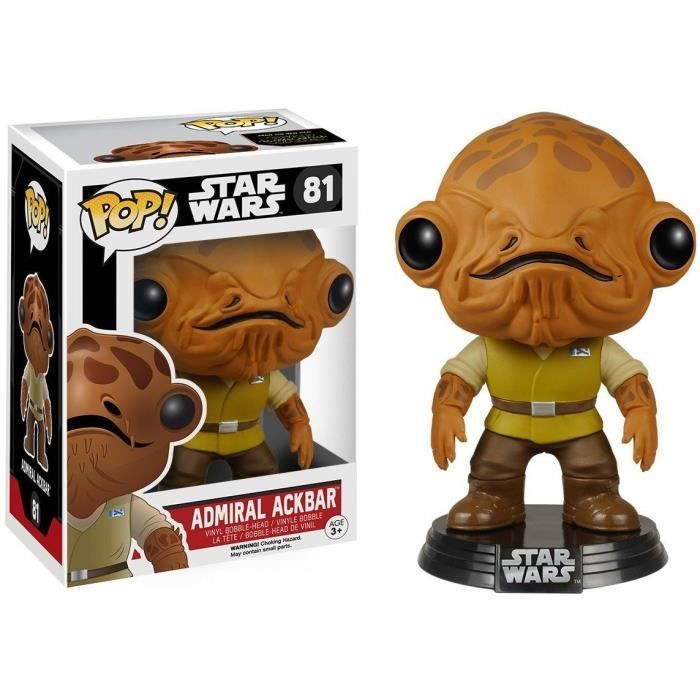 Acheter Figurine Funko Pop! Star Wars: Admiral Ackbar Reconditionné - 39,00 € Figurine Funko Pop! Star Wars: Admiral Ackbar Reconditionné - Funko reconditionné disponible sur Cdiscount Seconde Vie