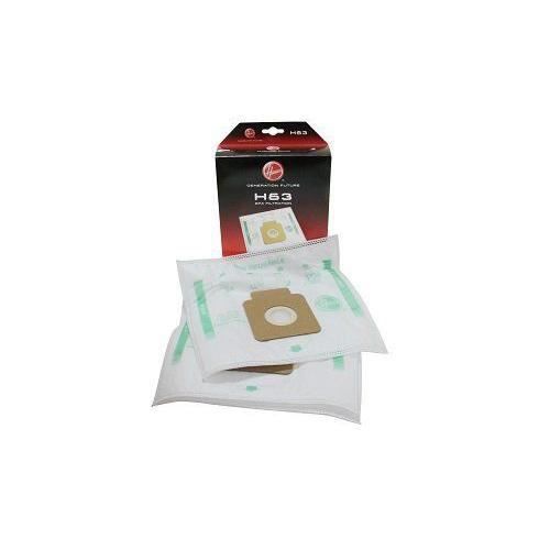 Sacs Aspirateur - Hoover - H63 PureHepa - Lot de 4 - Filtration Hepa - Anti allergiques - Hoover