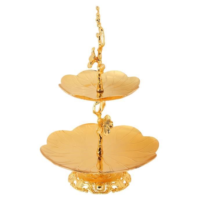 KINMRIS 2 Supports à gâteaux aux Bords arrondis, 2 Couches de Supports de Cupcakes à Muffins, 16 Stands de gâteaux, fête d'Anniversaire, Table Basse, Mariage, Baby Shower, Recyclable