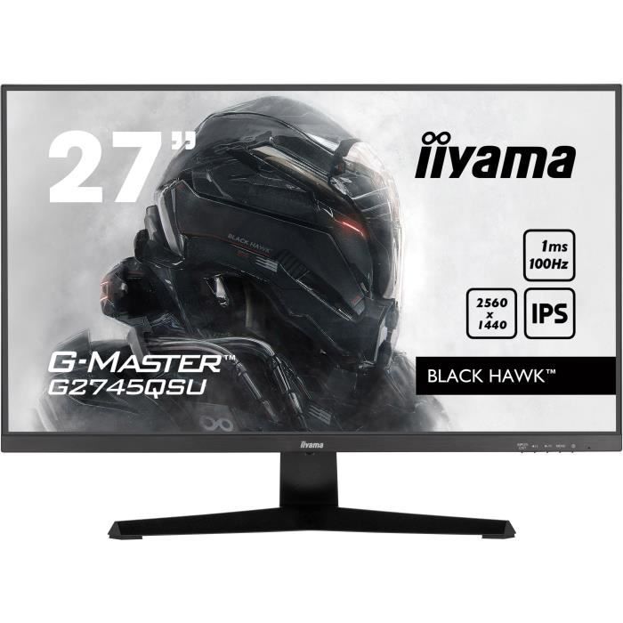 Ecran PC - IIYAMA G-MASTER G2745QSU-B1 - 27\