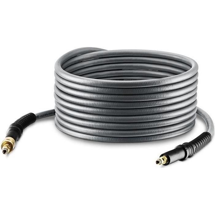 Tuyau flexible haute pression Premium Flex Anti Twist 10 m pour nettoyeurs Kärcher K2 à K7 avec Quick Connect