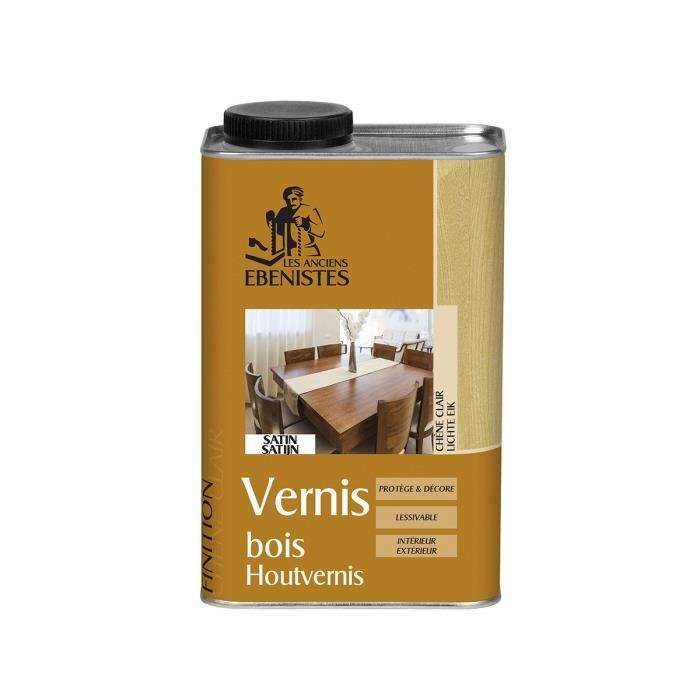 VERNIS BOIS SATIN - Les anciens ébénistes 1 Chêne Clair