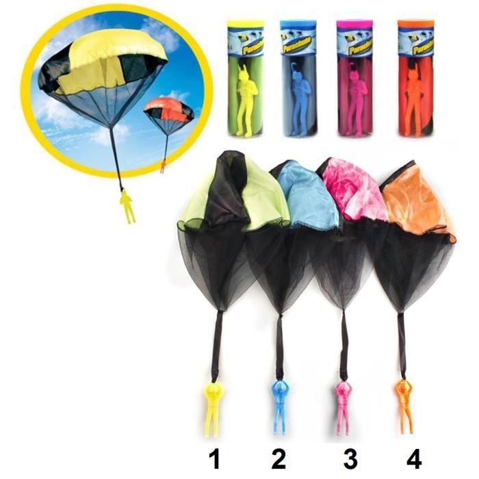 Jouet Parachutiste Parachute Modele 2 Bleu Kermesse Anniversaire Jeu 238 Cdiscount Jeux Jouets