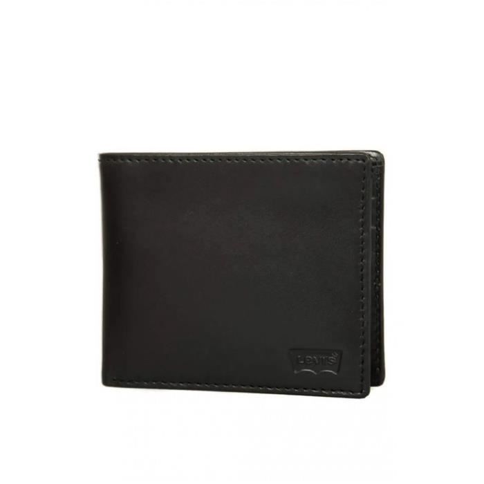 Porte-cartes En Cuir Véritable - Noir - Sans Marque, Unisexe