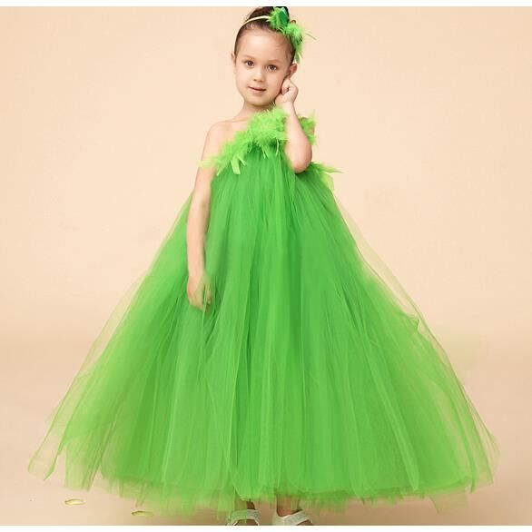 robe verte enfant