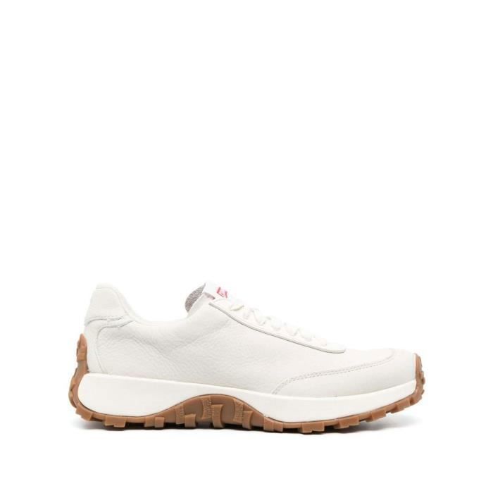 Camper Baskets Camper Ozette Houston Drift Trail - Blanc - 43 - Homme - Lacets - Plat - Cuir