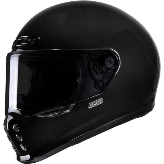 Casque Jet Scooter Avio Visière Noir Mat Anti-Scratch XL – ECE 22-06 – Confort & Sécurité Urbaine