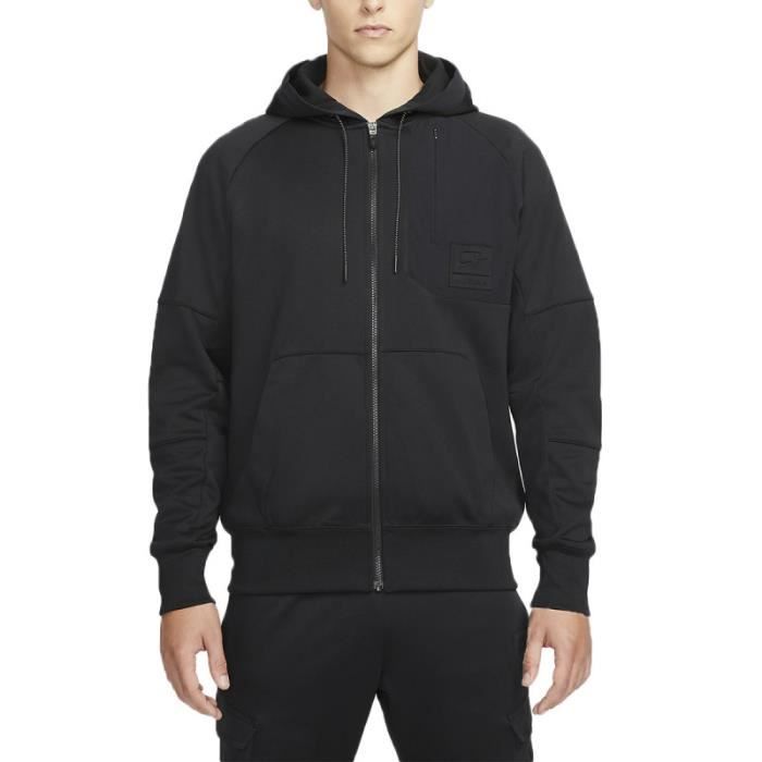 Sweat à capuche Nike NSW AIR MAX - Réf. DJ5077-010. Couleur : Noir.  Détails. - Col à Capuche avec cordon de serrage. - Poches Noir - Cdiscount  Prêt-à-Porter