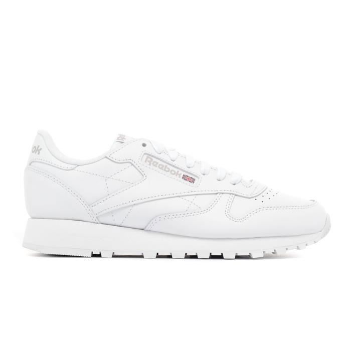 Reebok Reebok Classic Leather GY0957 – Baskets femme cuir blanches lacets  Taille 38