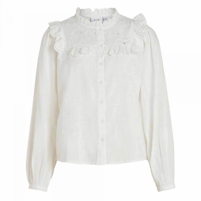 Jupon Sous-Robe Coton Avec Dentelle BEAUTELICATE - Mi-Long Ample Grande Taille
