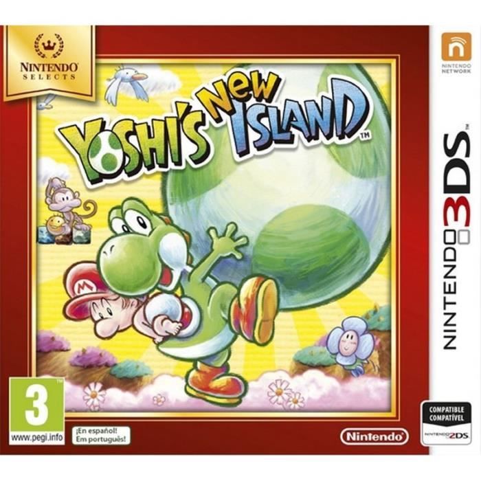 Yoshi' New Island Import Espagnol 3ds - vue 4