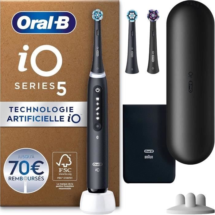 Oral B iO 5 Brosse À Dents Électrique avec Capteur De Pression - vue 2