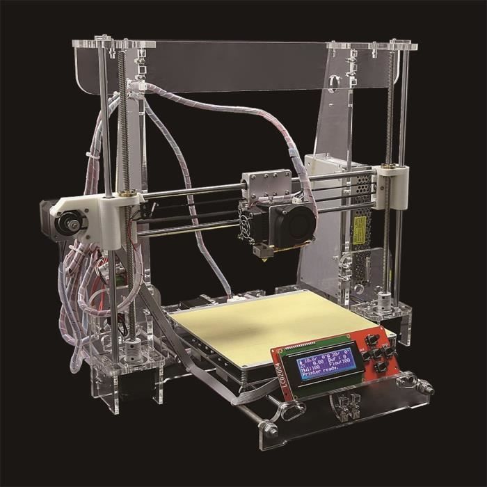 Imprimante 3D A8T/ DIY/Kit à assembler/Win, Mac, Linux Cdiscount Informatique