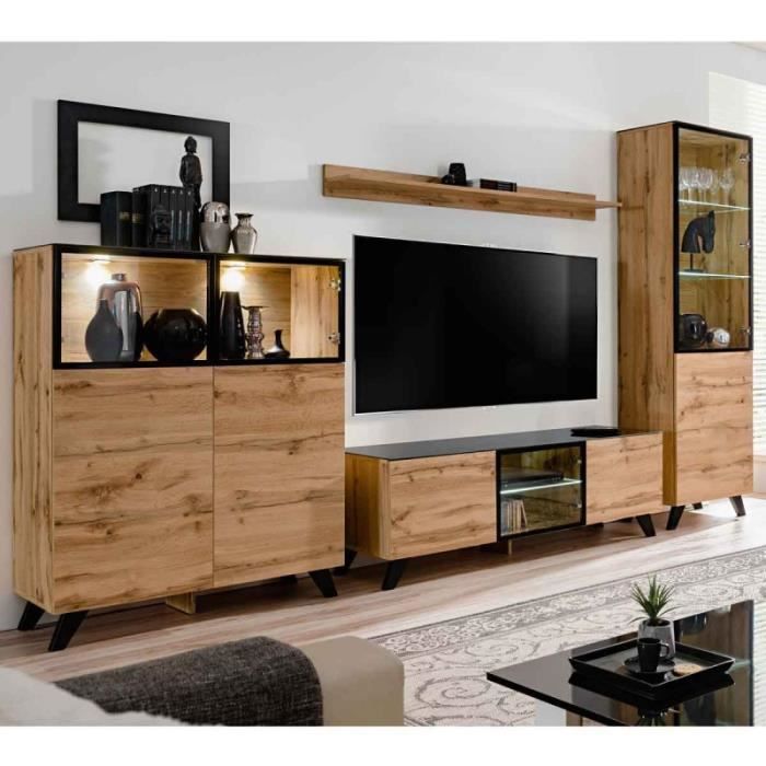 meuble tv bibliothèque