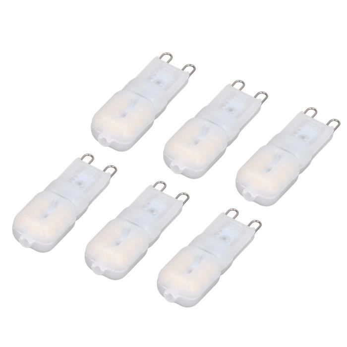YUIIP Ampoules LED G9 3W Dimmables, Remplaçant 40W 33W 28W Halogènes