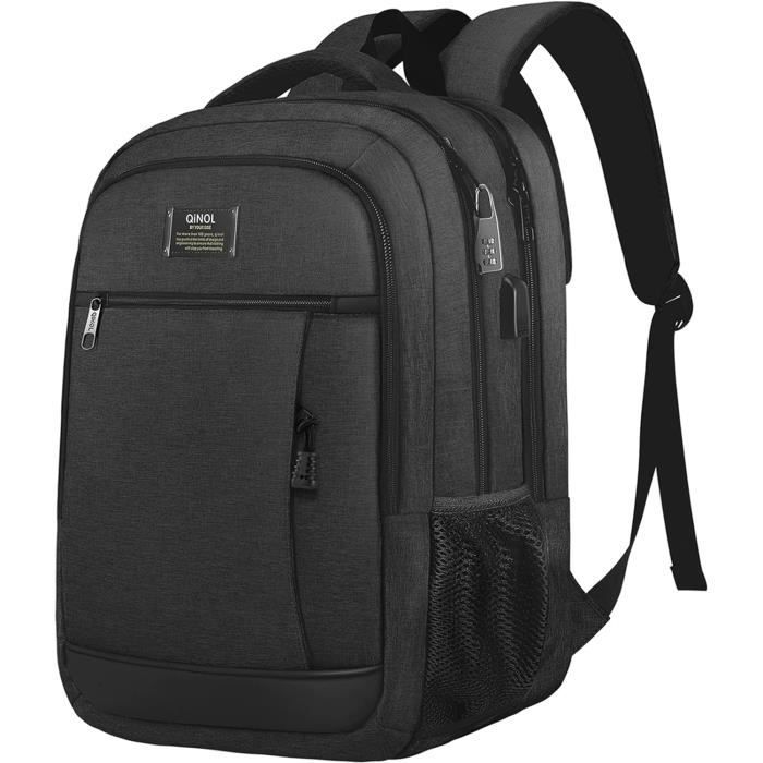 Antivol ALlBiz Sac à Dos Ordinateur Portable 17.3 Pouces