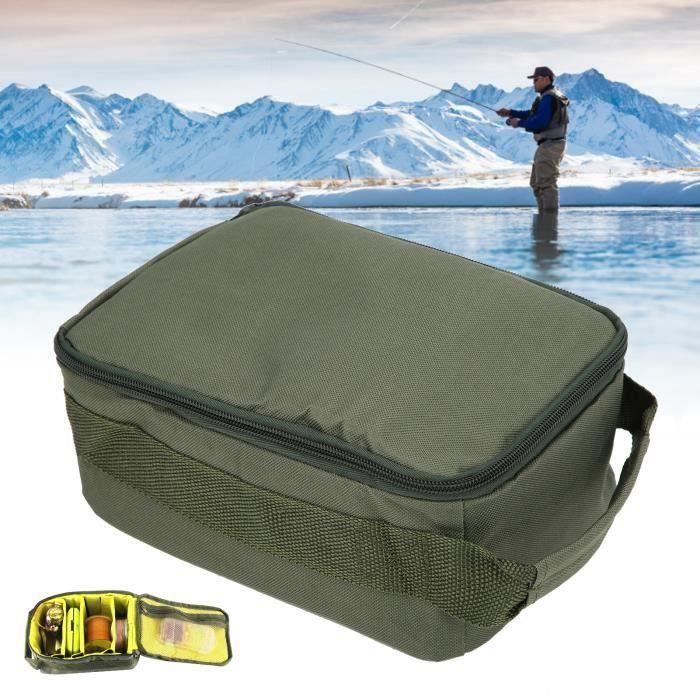 Sac De Rangement En Maille Pour Plongée – 20x13x6 Cm, Nylon 210D Et PVC, Fermeture à Boucle, Drainage Facile, Se Fixe à Une Ceinture, Pour Moulinet, SMB, Gants, Lampe